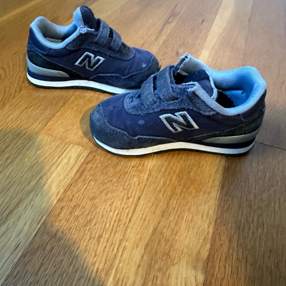 New Balance Blue and Gray Sneakers Classic Design- toddler size 6
